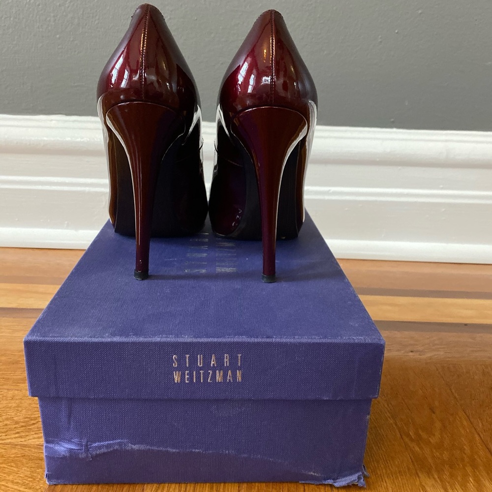 Stuart Weitzman Classic Red Pumps - image 5
